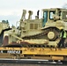 Engineer unit loads railcars for 2019 Operation Resolute Castle deployment at Fort McCoy