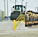 Engineer unit loads railcars for 2019 Operation Resolute Castle deployment at Fort McCoy