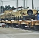 Engineer unit loads railcars for 2019 Operation Resolute Castle deployment at Fort McCoy