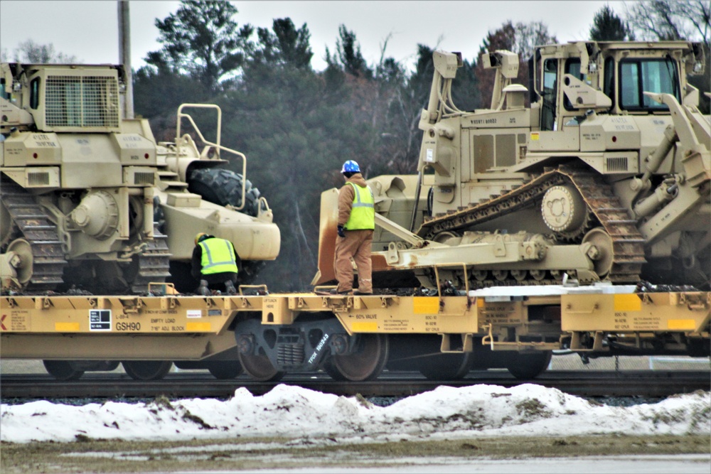 DVIDS Images Engineer unit loads railcars for 2019 Operation