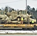 Engineer unit loads railcars for 2019 Operation Resolute Castle deployment at Fort McCoy