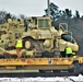 Engineer unit loads railcars for 2019 Operation Resolute Castle deployment at Fort McCoy