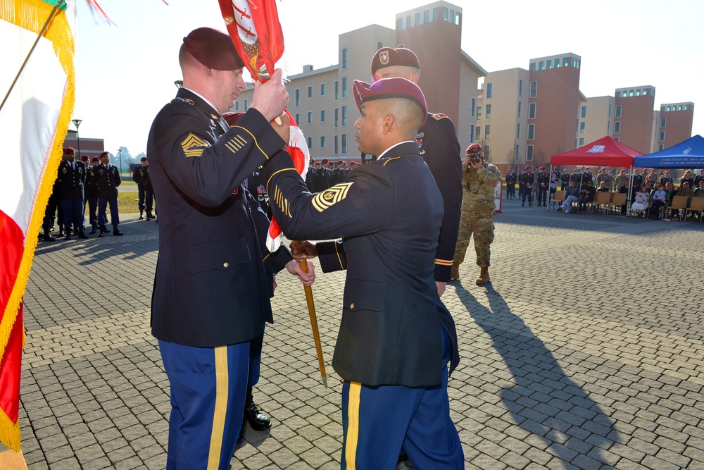Change of Responsibility Ceremony 54th Engineer Battalion, 173rd Airborne Brigade, Feb. 14, 2019.