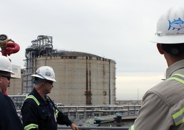 Coast Guard inspects Cameron LNG Facility in preparation for first LNG export