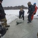 Divers Participate in Ice Diving Training