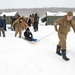 Divers Participate in Ice Diving Training