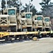 Engineer unit loads railcars for 2019 Operation Resolute Castle deployment at Fort McCoy