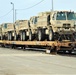 Engineer unit loads railcars for 2019 Operation Resolute Castle deployment at Fort McCoy