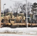 Engineer unit loads railcars for 2019 Operation Resolute Castle deployment at Fort McCoy