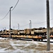 Engineer unit loads railcars for 2019 Operation Resolute Castle deployment at Fort McCoy