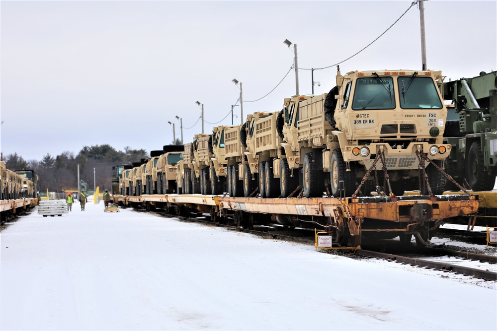 Dvids - Images - Engineer Unit Loads Railcars For 2019 Operation 