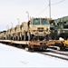 Engineer unit loads railcars for 2019 Operation Resolute Castle deployment at Fort McCoy