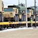 Engineer unit loads railcars for 2019 Operation Resolute Castle deployment at Fort McCoy