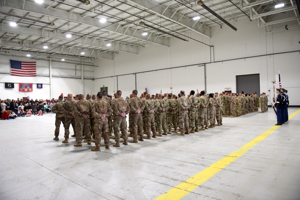 983rd Engineer Battalion Returns Home from 9 Month Deployment