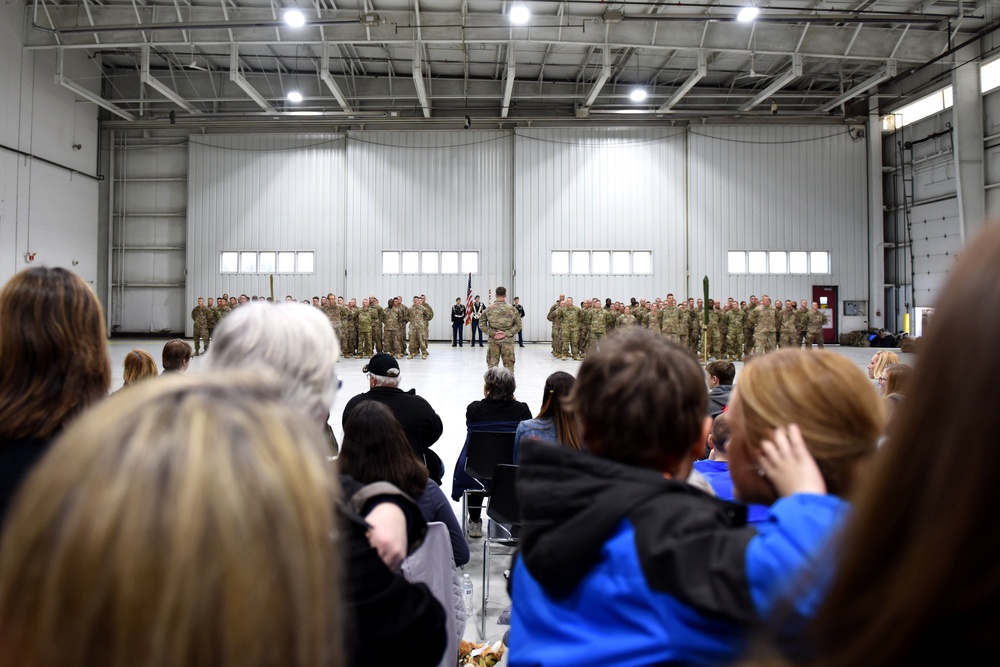 983rd Engineer Battalion Returns Home from 9 Month Deployment