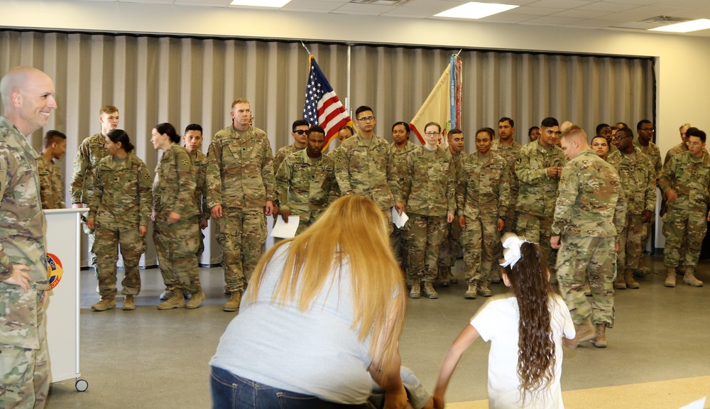 welcome home ceremony