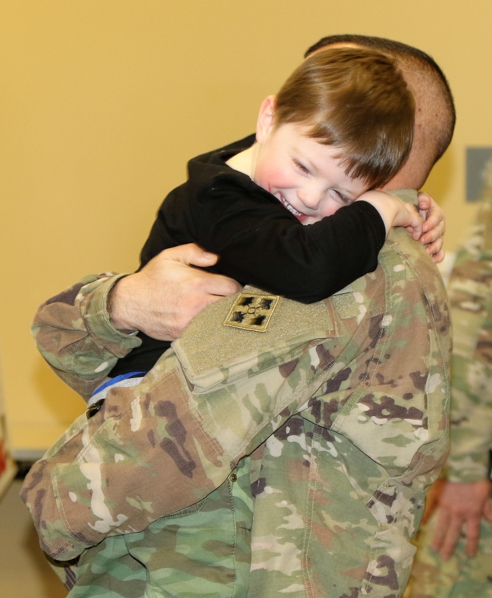 Welcome Home ceremony