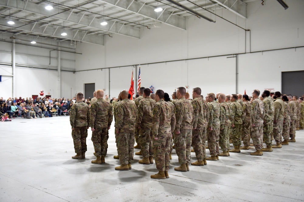 983rd Engineer Battalion Returns Home from 9 Month Deployment