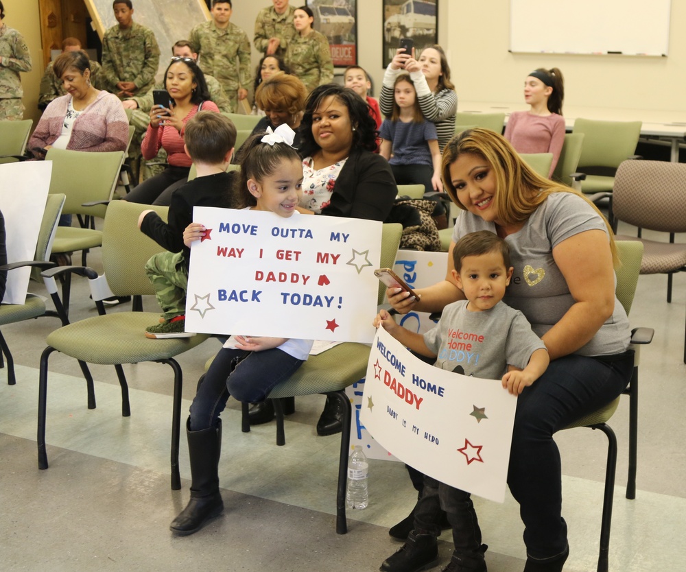 Welcome Home Ceremony