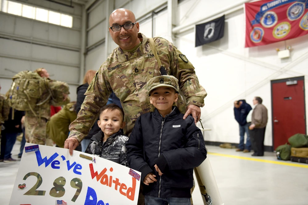 983rd Engineer Battalion Returns Home from 9 Month Deployment