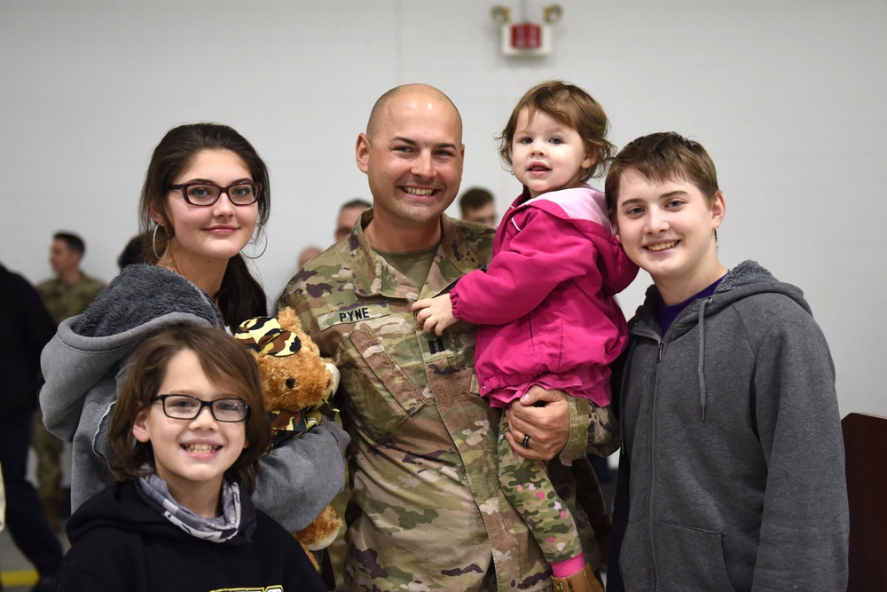 983rd Engineer Battalion Returns Home from 9 Month Deployment