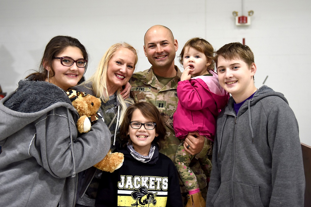 983rd Engineer Battalion Returns Home from 9 Month Deployment