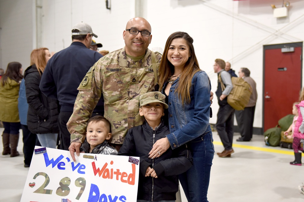 983rd Engineer Battalion Returns Home from 9 Month Deployment