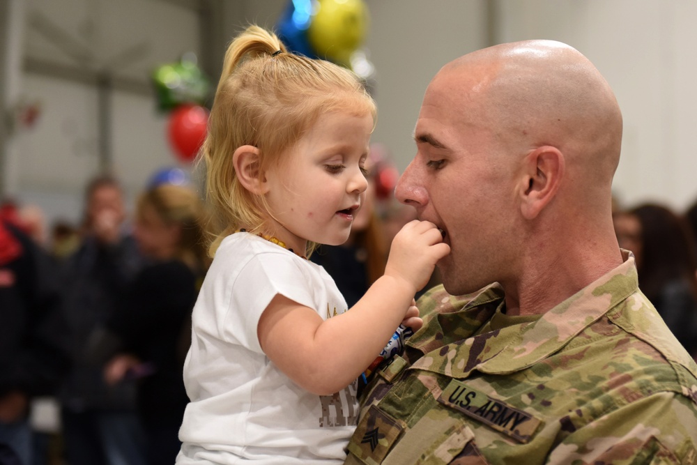 983rd Engineer Battalion Returns Home from 9 Month Deployment