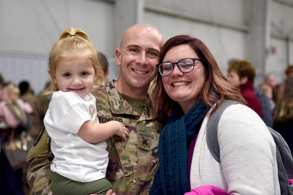 983rd Engineer Battalion Returns Home from 9 Month Deployment