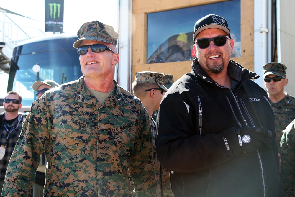 Combat Center Commanding General, staff tour King of the Hammers course
