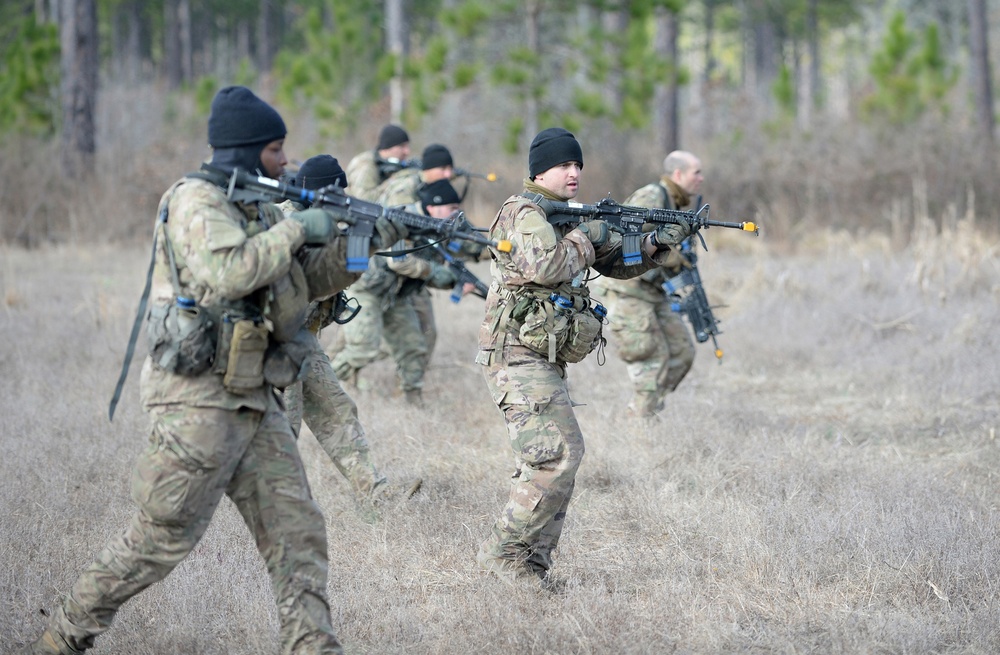 Special Forces Students Train In Small Unit Tactics