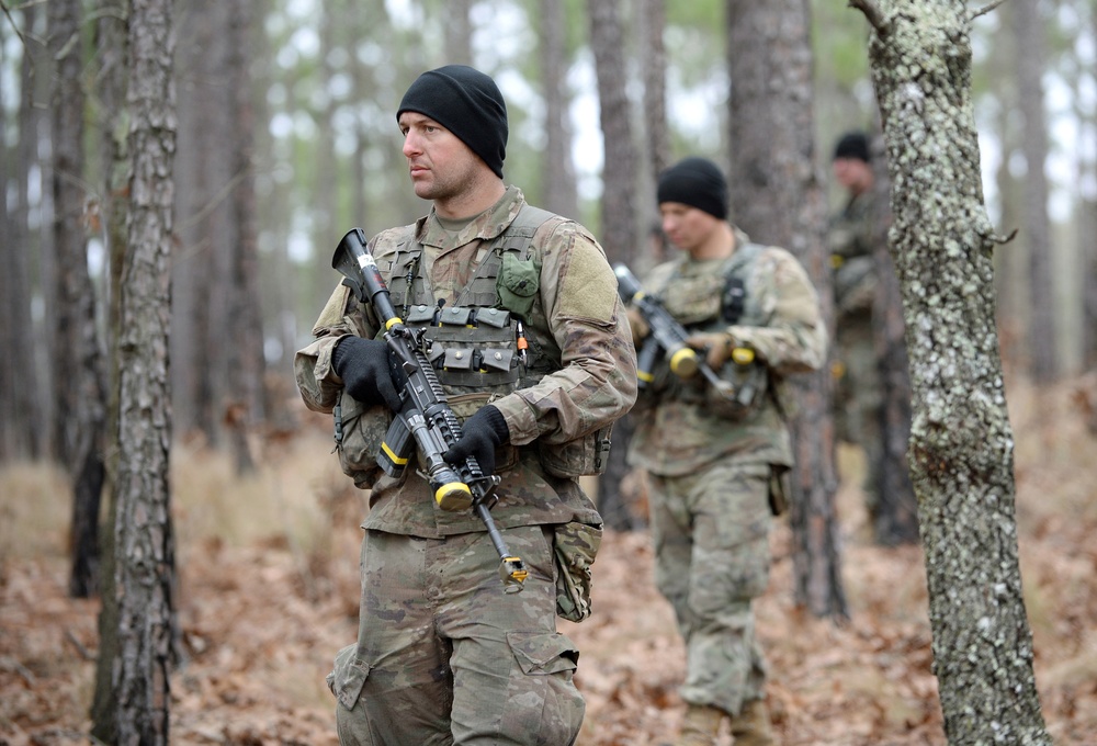 Special Forces Students Train In Small Unit Tactics