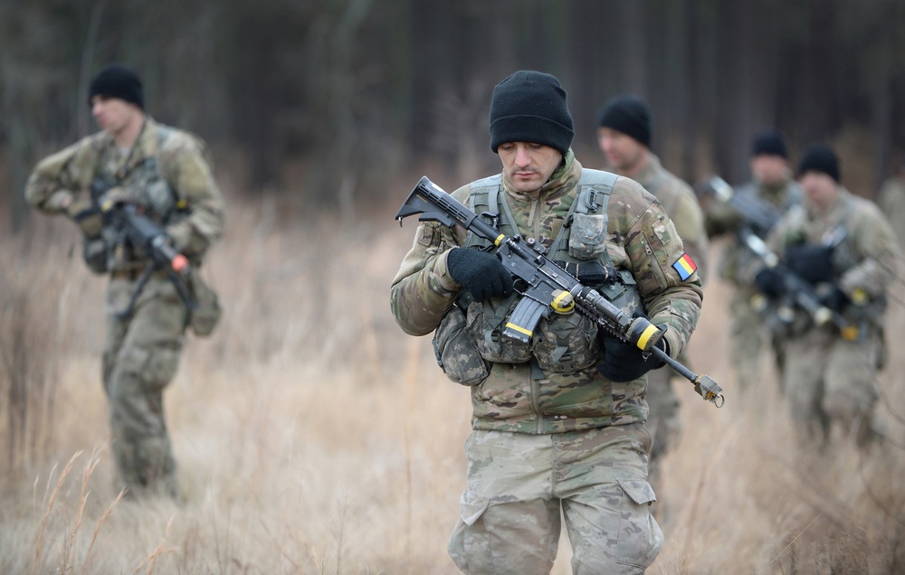 Special Forces Soldiers Train In Small Unit Tactics