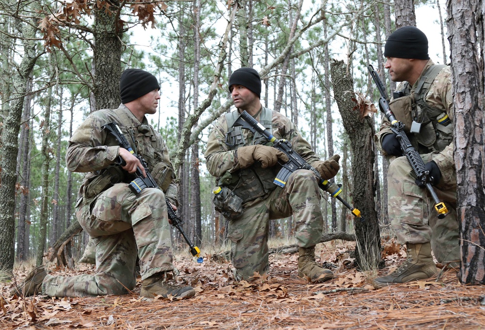 Special Forces Students Train In Small Unit Tactics