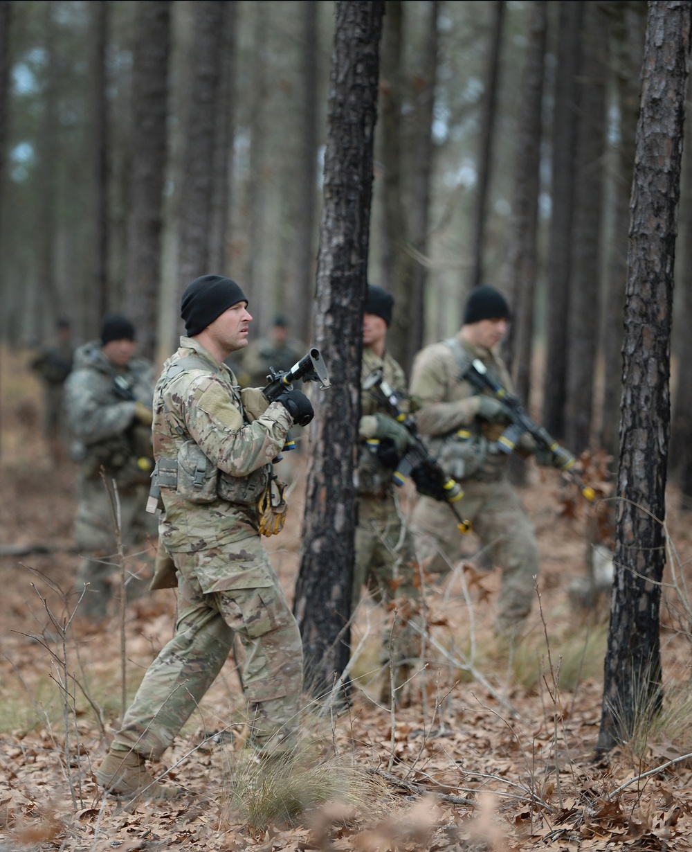 Special Forces Students Train In Small Unit Tactics