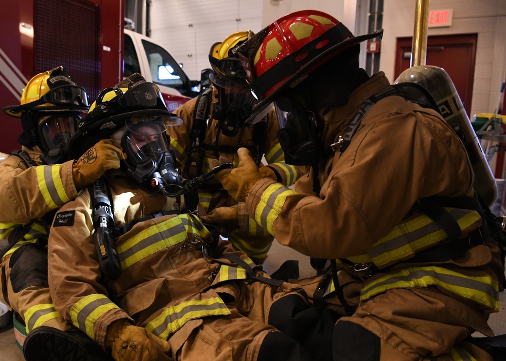 Dvids Images Firefighters Conduct Rapid Intervention Training