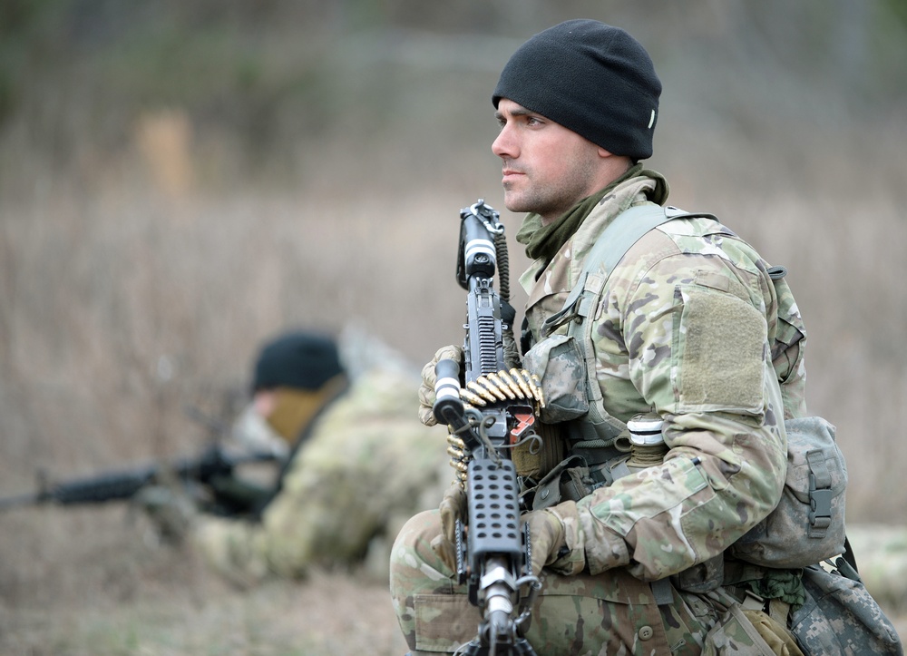 Special Forces Students Train In Small Unit Tactics