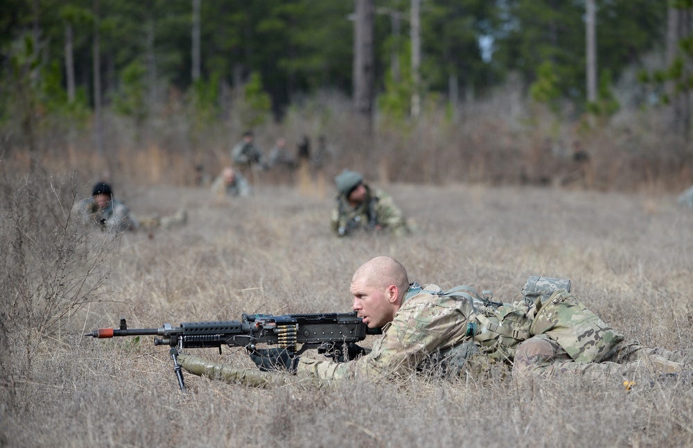 Special Forces Students Train In Small Unit Tactics