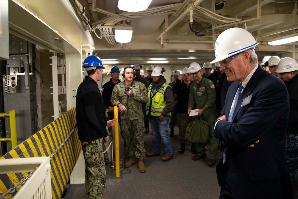 SECNAV Visit