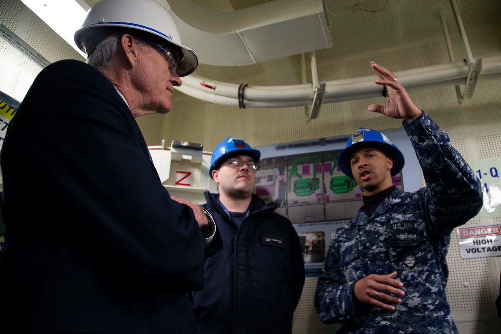 SECNAV Visit