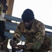 Malian soldier uses tourniquet