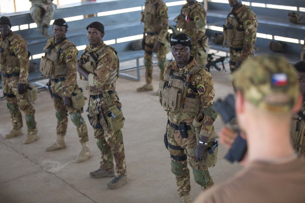 Malian Soldiers Learn