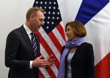 U.S. Acting Secretary of Defense Meets With Minister of the Armed Forces For France