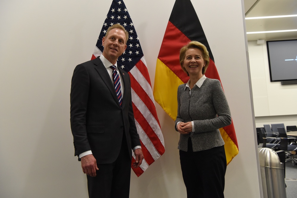 U.S. Acting Secretary of Defense Meets With German Minister of Defense