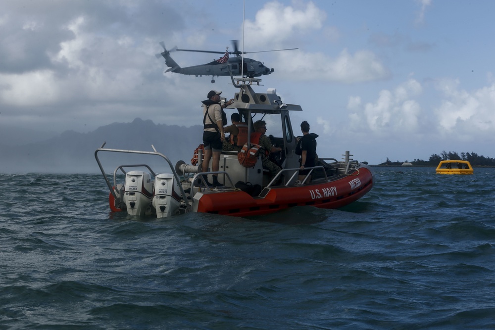 U.S. Marines, Navy squadrons train for water rescue