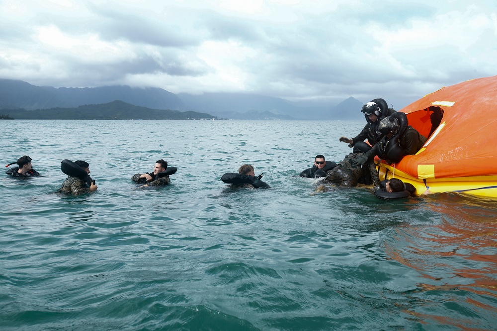 U.S. Marines, Navy squadrons train for water rescue