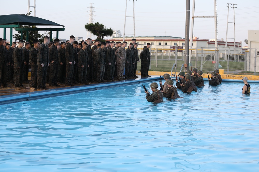 Up from below | 3rd MLG Marines participate in swim qualification