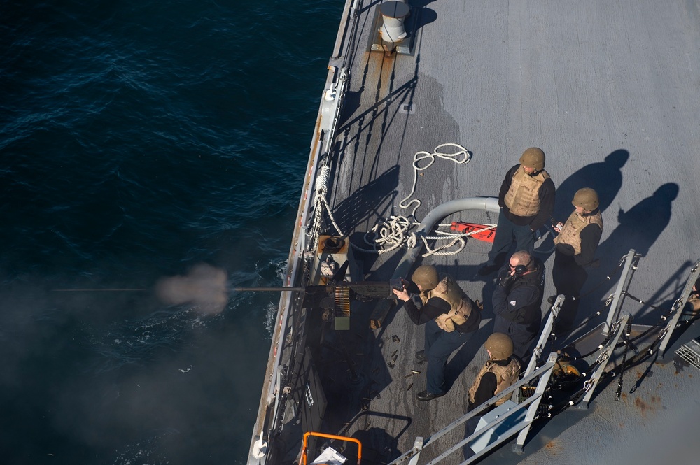 USS Nitze Engages in COMPTUEX