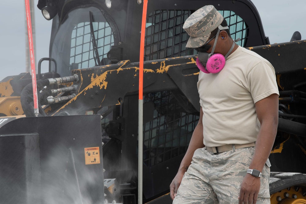 18th CES hosts Bilteral Exercise With JASDF