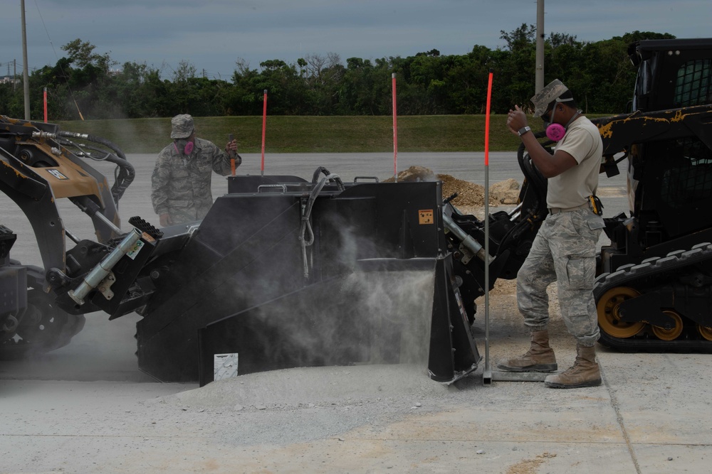 18th CES hosts Bilteral Exercise With JASDF